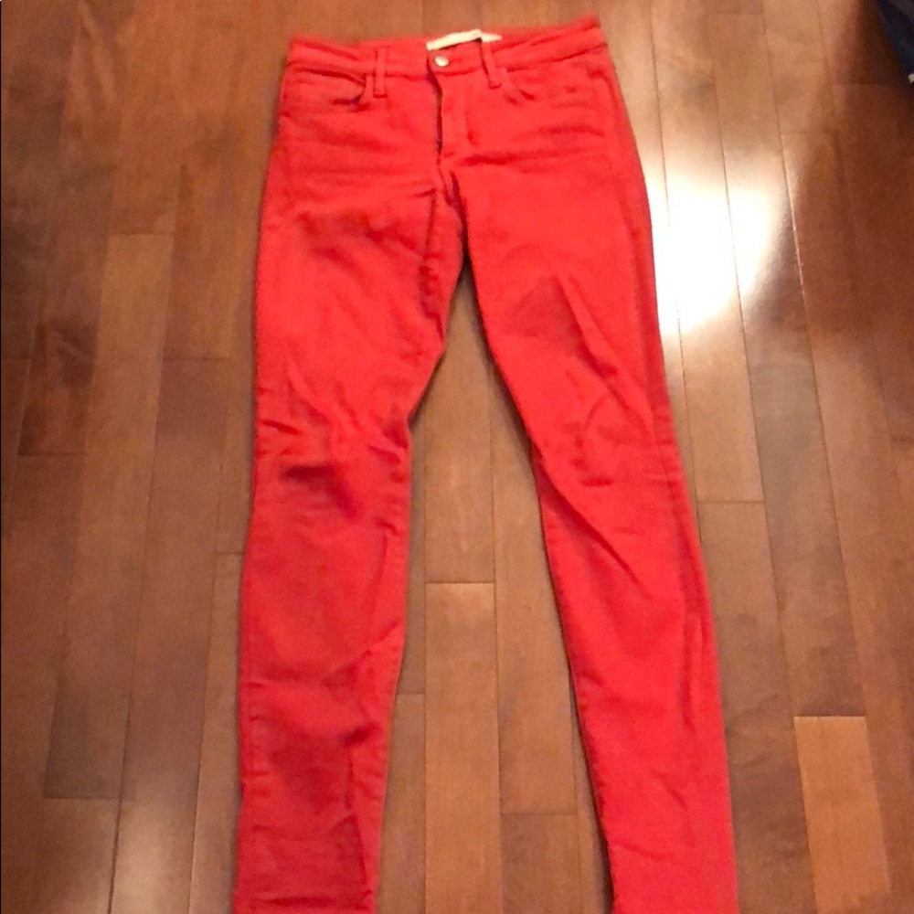 Red joes jeans